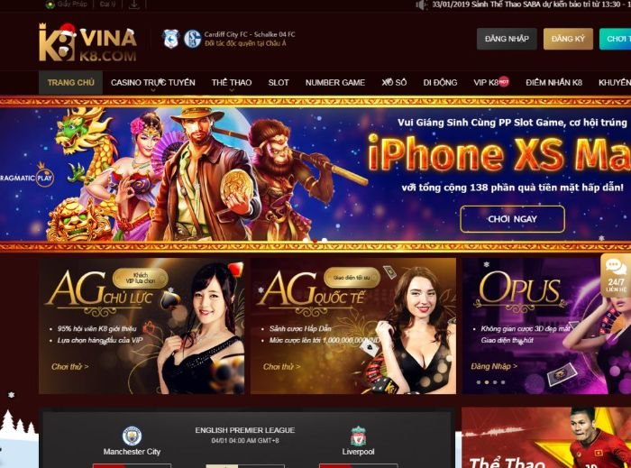 Giao diện web bắt mắt và hiện đại
